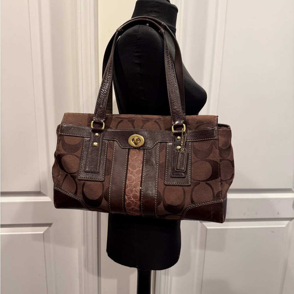Coach Brown Shoulder Bag